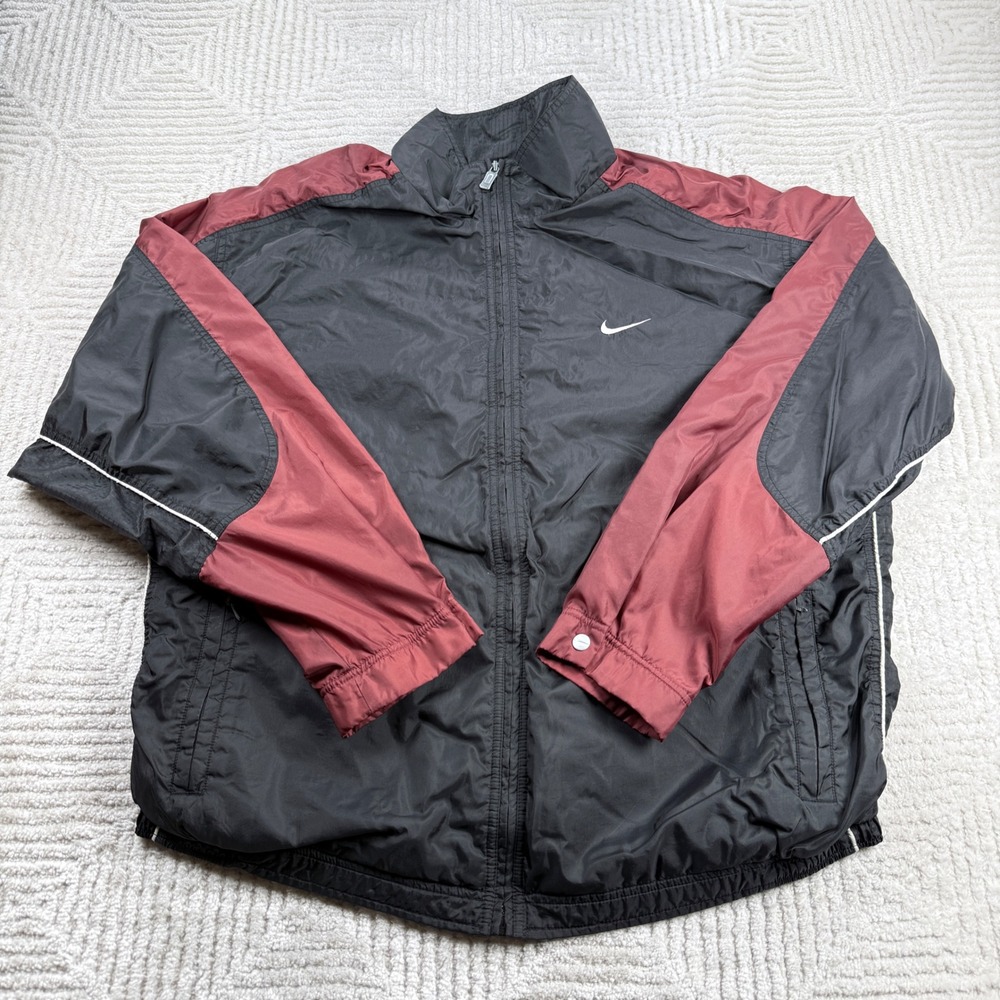 Nike Windbreaker Jacket Mens 2XL Gorpcore Street Vintage 90s Colorblock Hip Hop